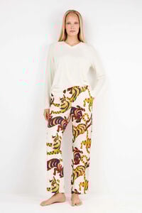 Gisela Conjunto de pijama com estampado de tigre