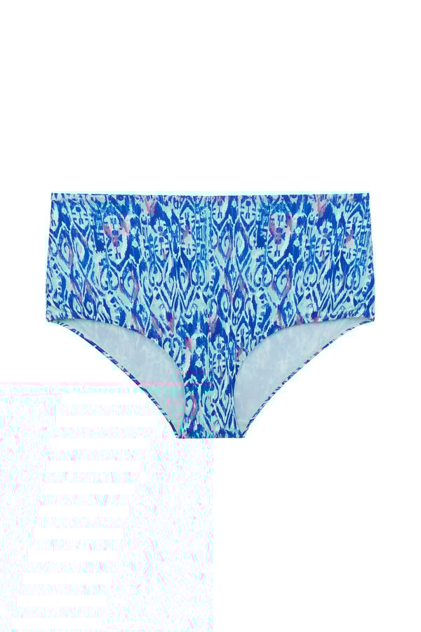 Dorina Cueca cintura alta Ventura estampado