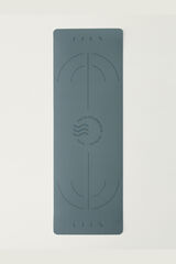 Born Living Yoga Tapete Mat Wave 6 mm verde bege