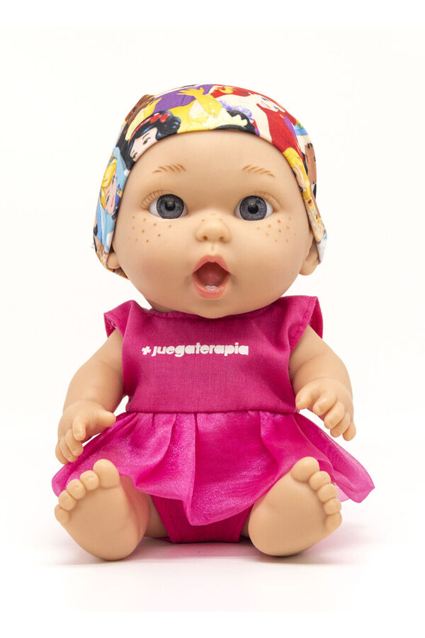 Baby Pelones Muñeco solidario -  Baby Pelón Princesas Disney blanco