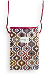 De La Mur Bolsinha Porta-Telem&oacute;vel Onda estampado