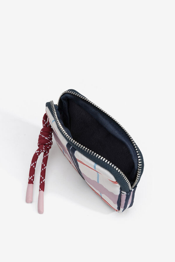 Vilanova Bolsa de Nylon Estampado vermelho