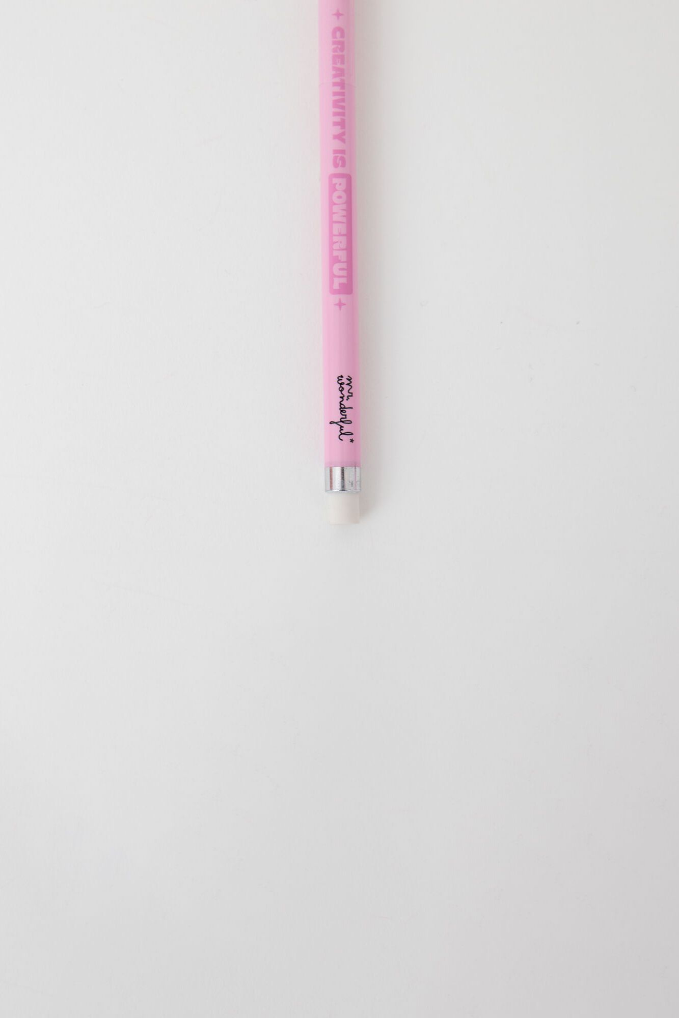 Mr. Wonderful L&aacute;pis infinito - Creativity is powerful
