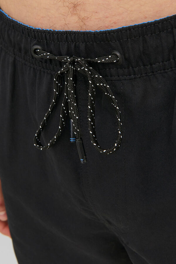 Jack & Jones Fato de banho liso preto