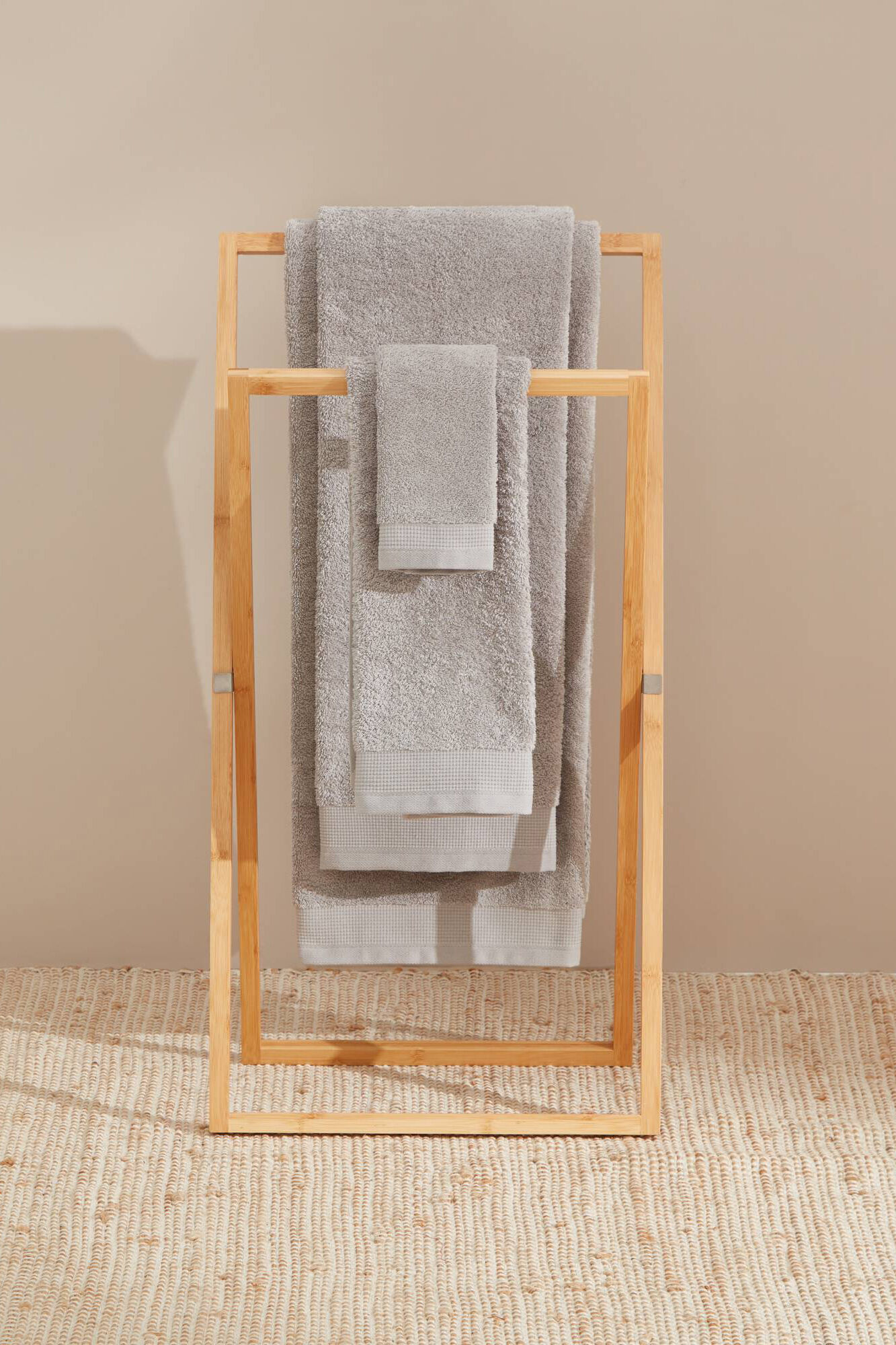 Textura Toalla lavabo rizo algod&oacute;n egipcio 50x90cm.