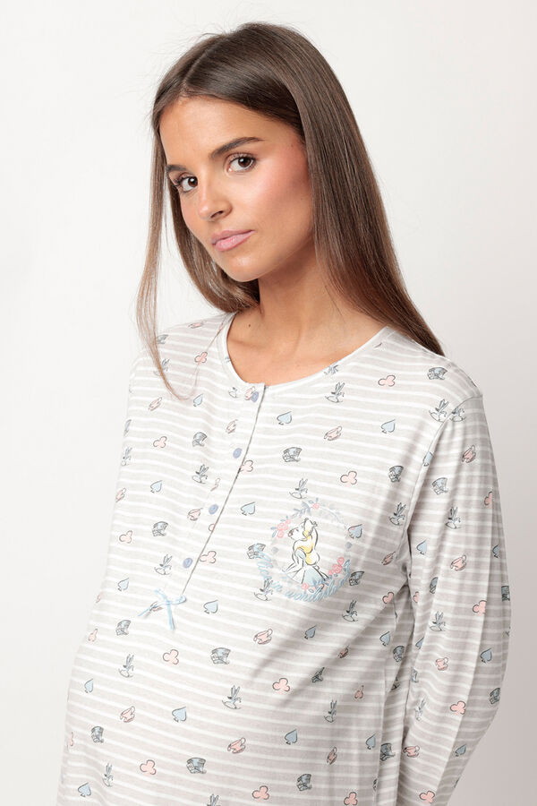 Admas Camisola de maternity Alicia B cinzento