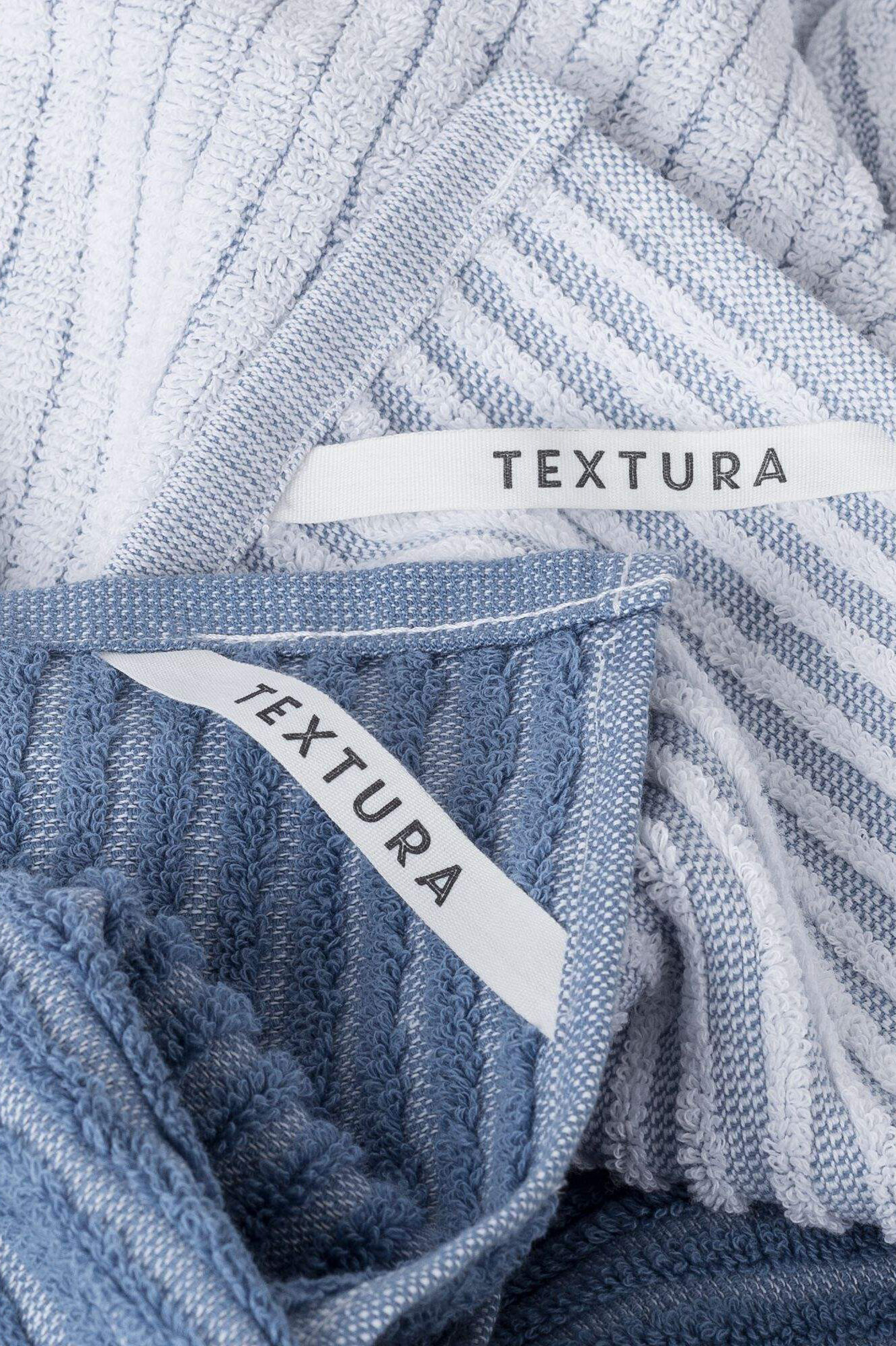 Textura Conjunto 2 panos de cozinha friso 100% algod&atilde;o 