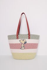 Womensecret Snoopy beach basket bag printed