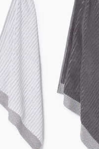 Textura Conjunto 2 panos de cozinha friso 100% algodão 