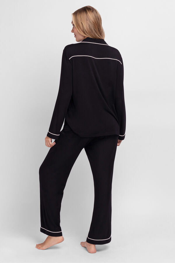 Dorina Conjunto de pijama Charli com T-shirt e calças preto