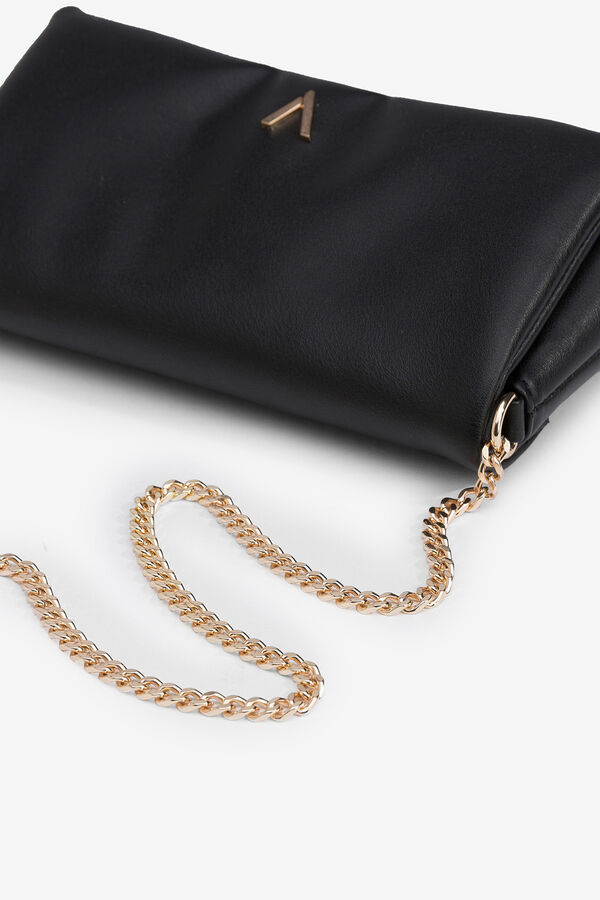 Vilanova Bolsa transversal acolchoada preto