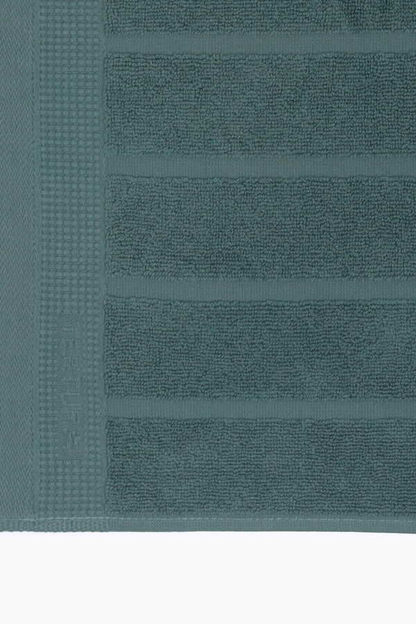Womensecret Tapete banho friso algodão egípcio 50 x 70 cm. verde