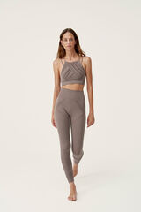 Born Living Yoga Maya Taupe Leggings nude