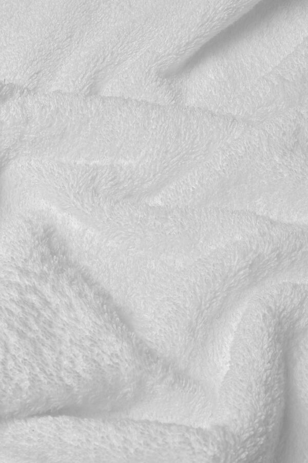 Textura Toalha lavatório friso algodão egípcio 50 x 90 cm. branco
