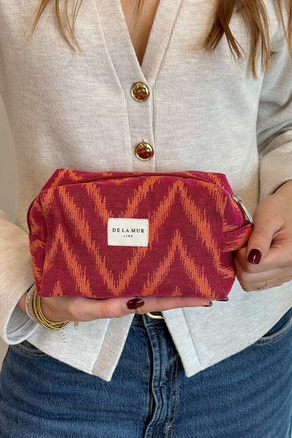 De La Mur N&eacute;cessaire M&eacute;dio Fogo castanho