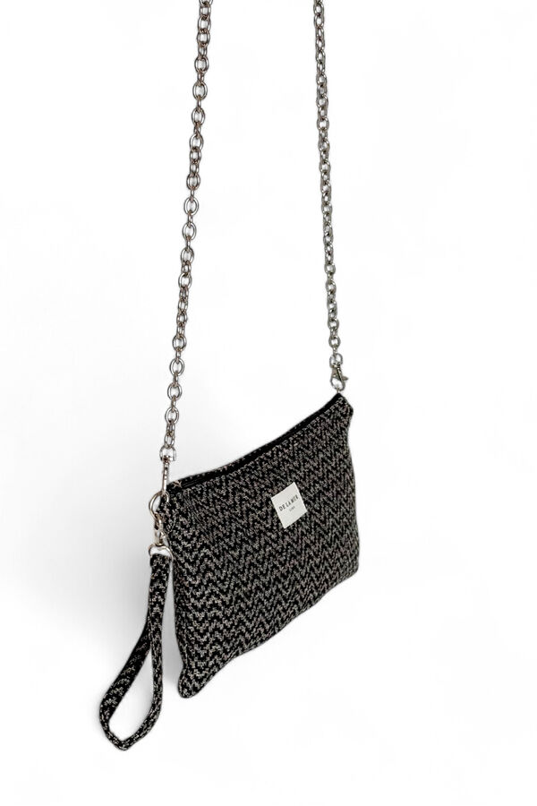 De La Mur Mala clutch Dana preto