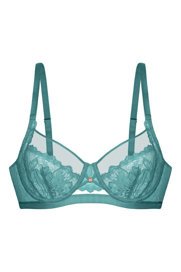 Dorina Sutiã com enchimento sem com aro verde