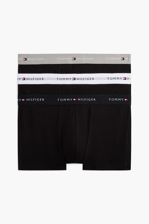 Tommy Underwear Pack de 3 boxers para homem preto