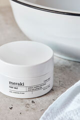 Meraki Sal marina para cuidado de pies blanco
