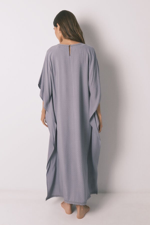 Women'secret Vestido caft&atilde; viscose cinzento cinzento