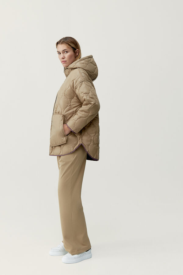 Born Living Yoga Jacket Ashley Beet Plant/ Stick printed