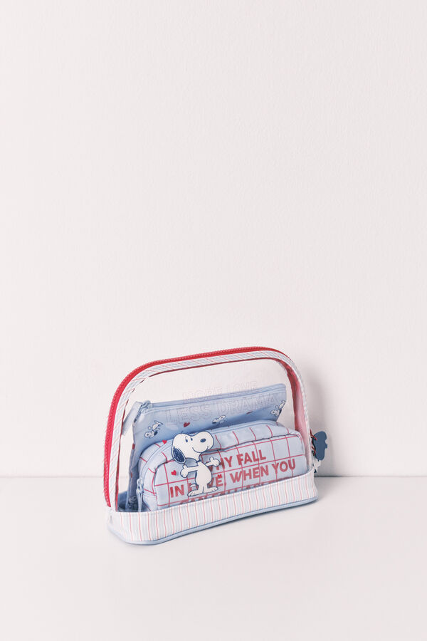 Women'secret Pack de N&eacute;cessaires Snoopy estampado