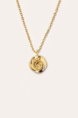 Womensecret Gold Bathroom Treasure Necklace printed