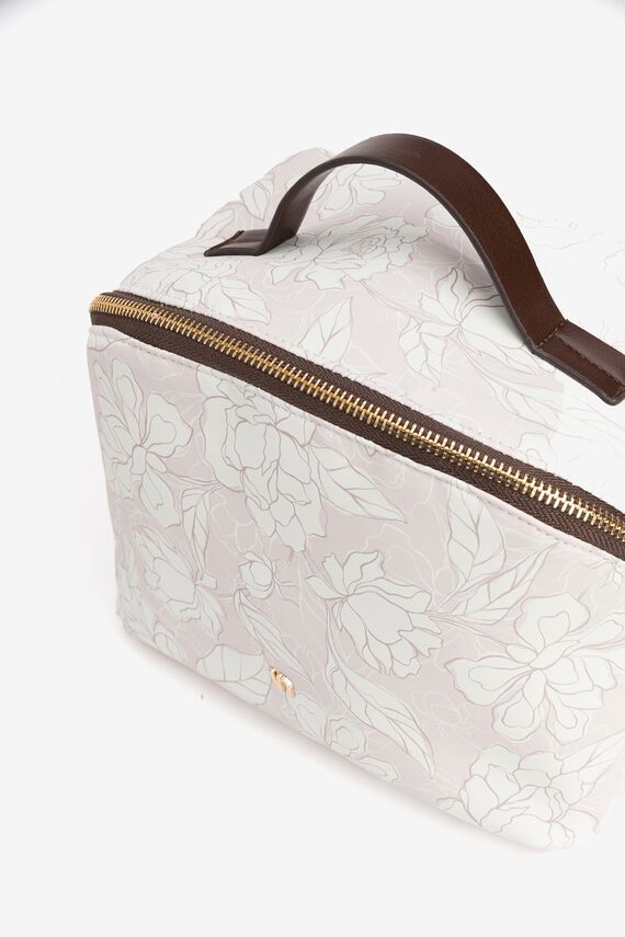 Monedero estampado flores