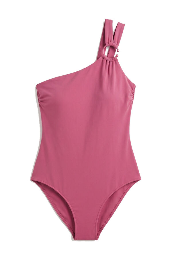 Women'secret Fato de banho moldador assim&eacute;trico rosa rosa