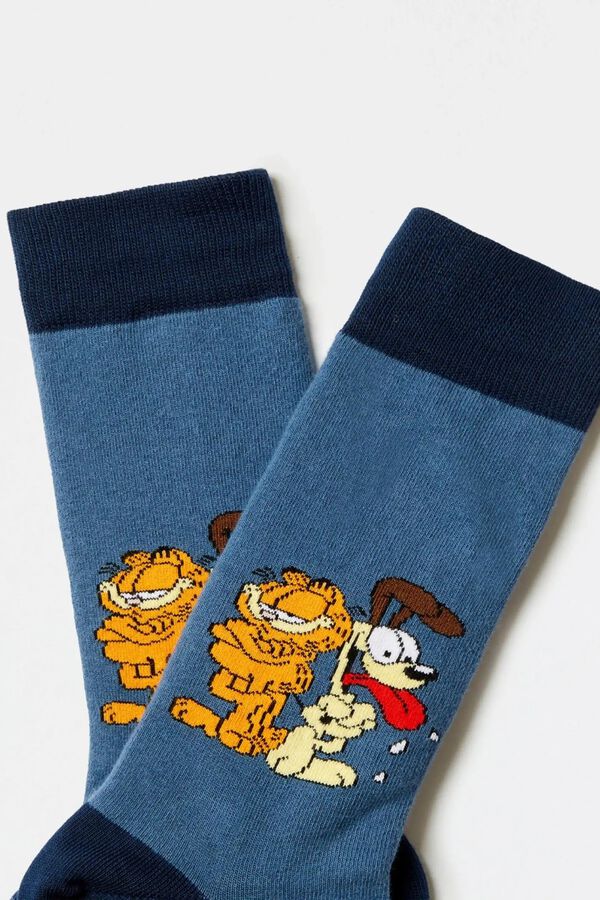 Besocks Meias altas BESOCKS de caf&eacute; azul