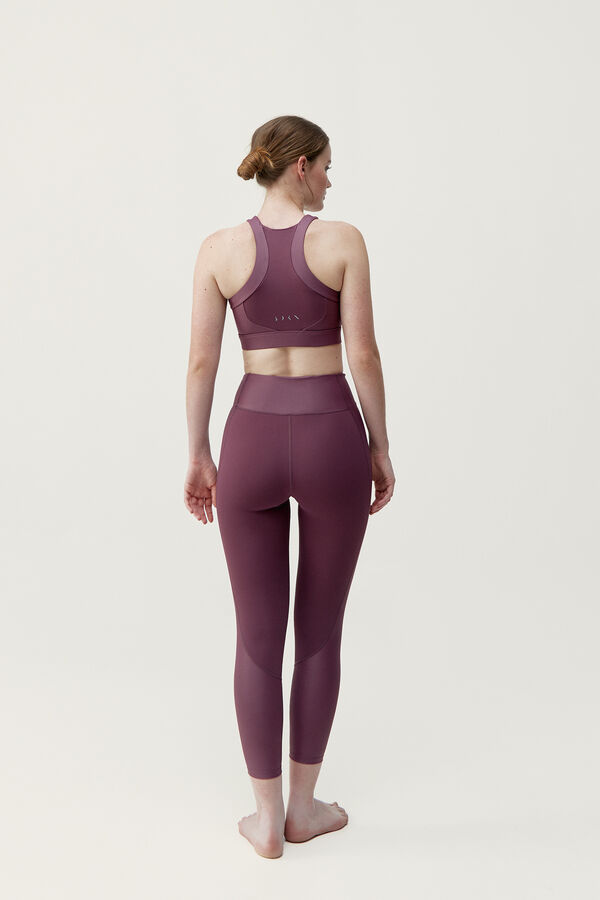 Womensecret Legging Luana Beet Plant burdeos