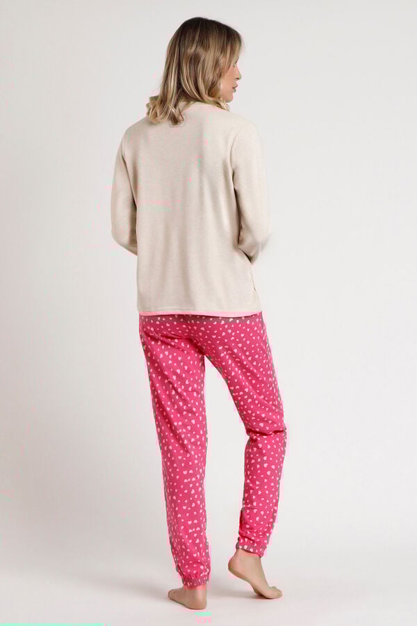 Admas Pijama Pijama A bege