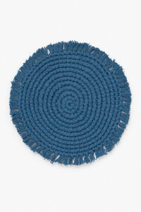 Calma House Salvamanteles Vera Diam. 38 Azul