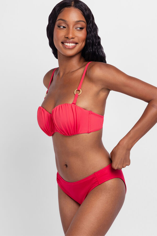 Dorina Calcinha de biquíni rosa rosa