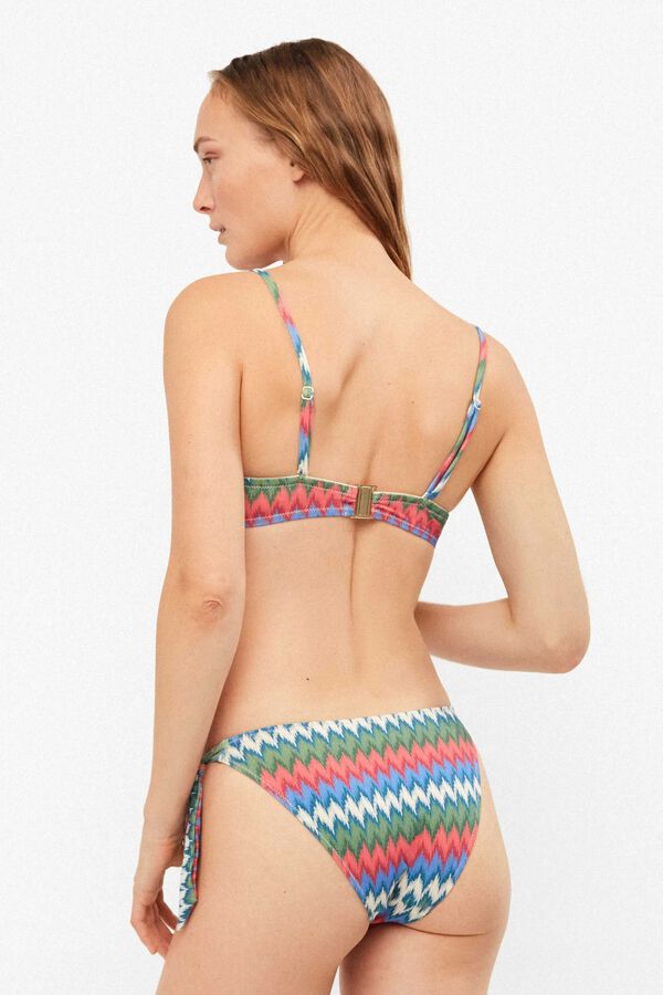Gisela Cueca de biqu&iacute;ni ajust&aacute;vel nas laterais branco