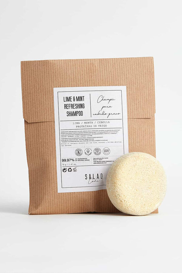 Salad Code Lime & mint refreshing shampoo-cabello graso bege