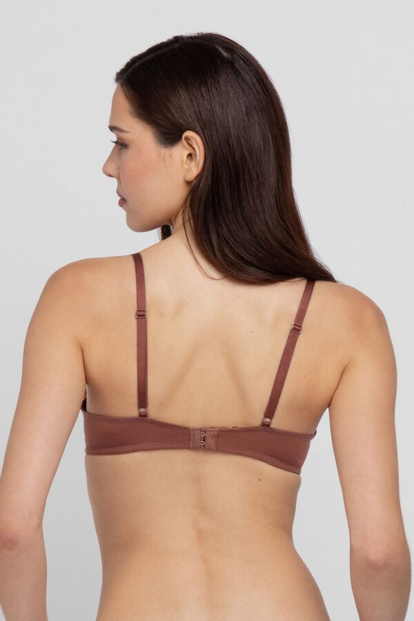 Dorina Deep neckline bra Noa nude