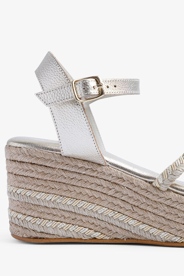 Popa Sand&aacute;lia cunha baixa Albany Cuerlam estampado