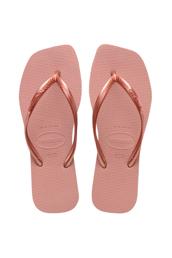 Havaianas Chinelos Hav. Slim Quadrado Rosa rosa