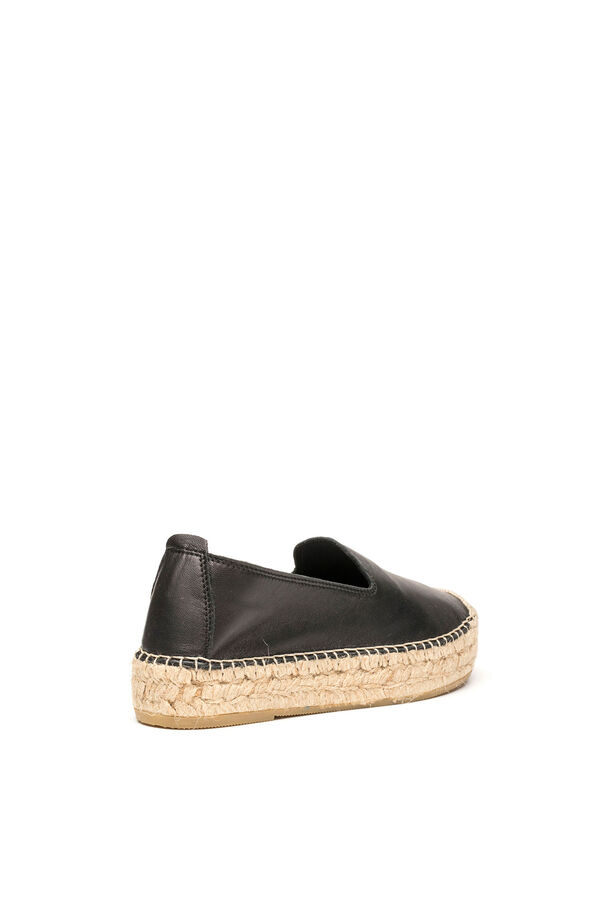 Vidorreta Slippers loafer rasos juta preto
