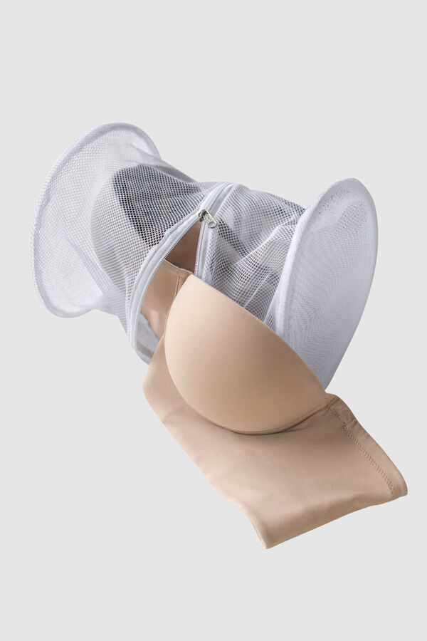 Leonisa Mala de lavagem para roupa íntima branco