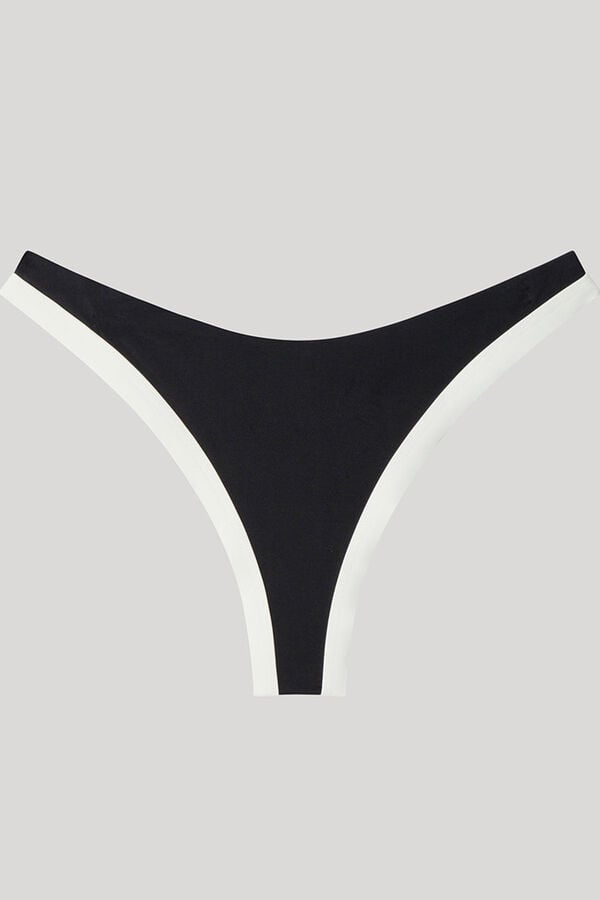 Gisela Cueca biquíni brasileira preta preto