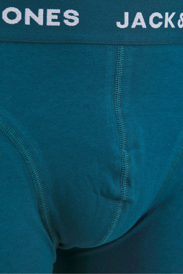 Jack & Jones Pacote com 5 boxer azul