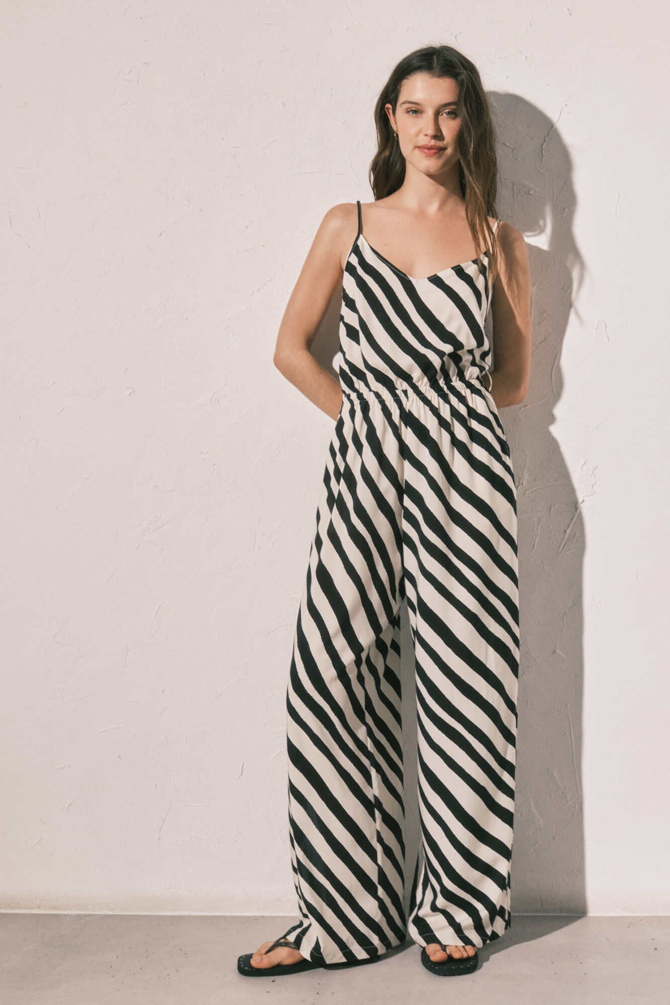 Women'secret Mono largo estampado cebra