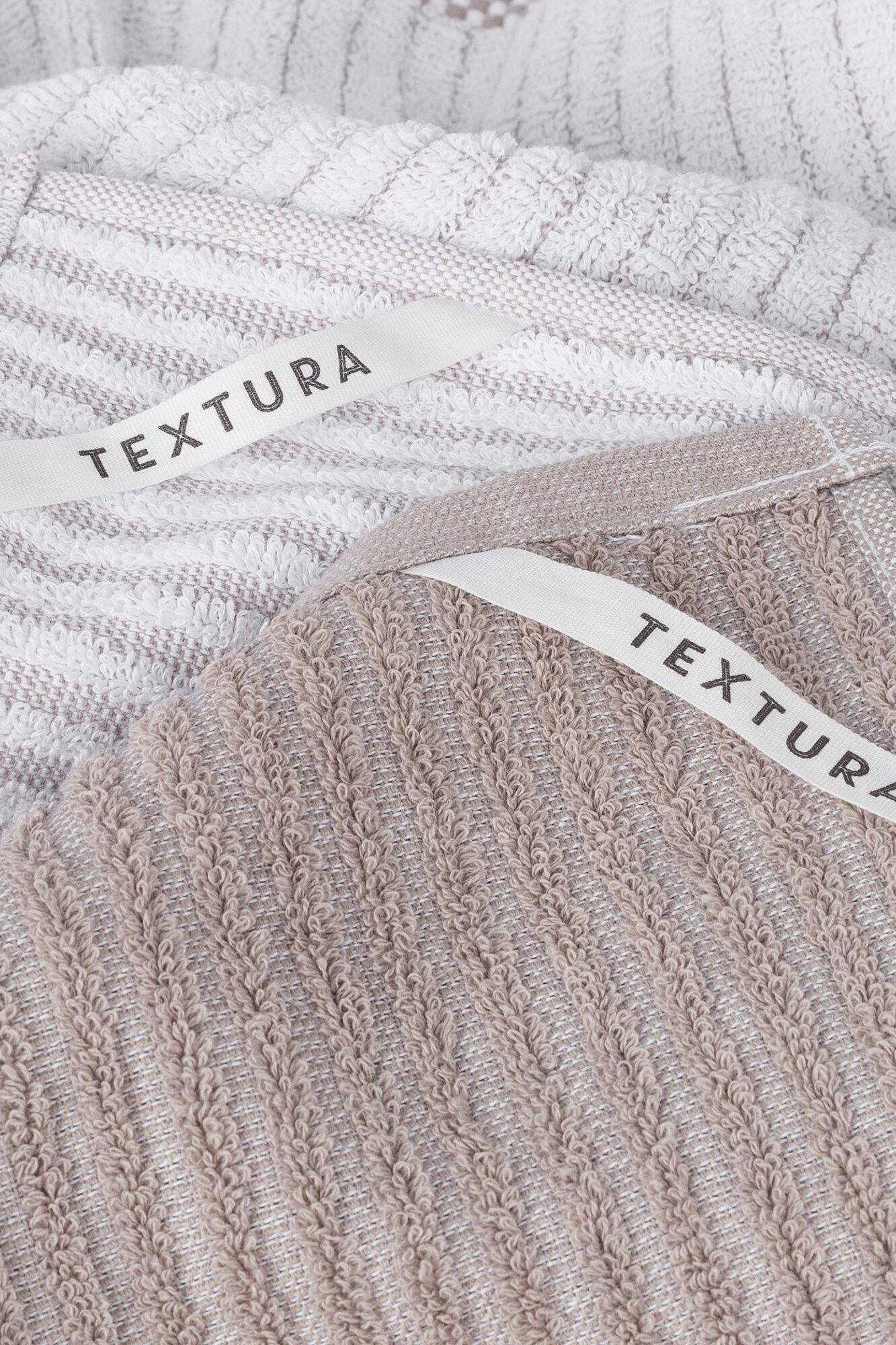 Textura Conjunto 2 panos de cozinha friso 100% algod&atilde;o 