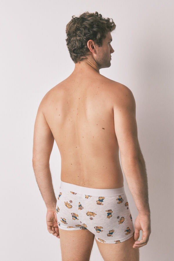 Women'secret Pacote com 2 boxers de cuecas Garfield bege