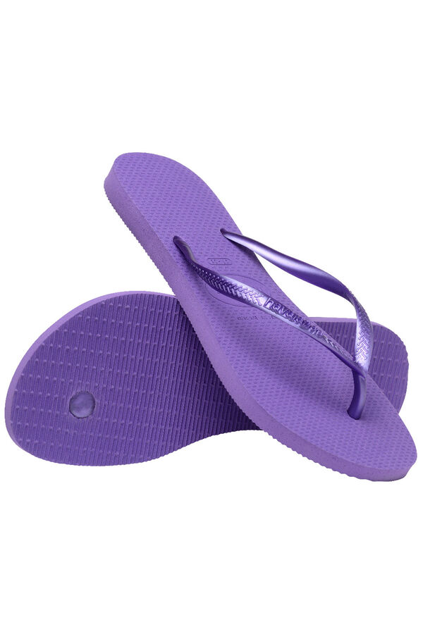 Havaianas Chinelos Hav. Fino Roxo/Lil&aacute;s rosa