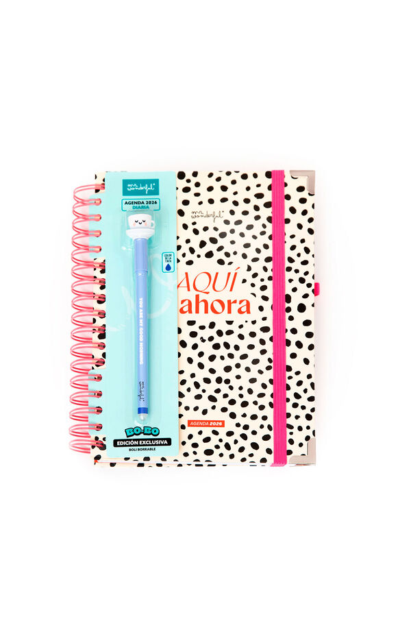 Mr. Wonderful Agenda Di&aacute;ria do Office 2026 - Aqui e Agora estampado
