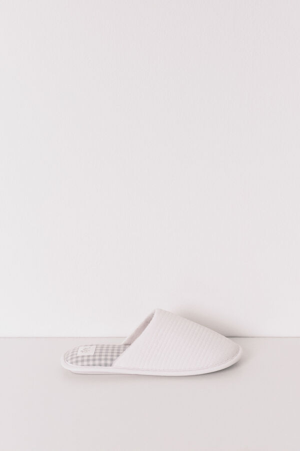 Women'secret Chinelos de quarto cinza fechado "maternity" cinzento