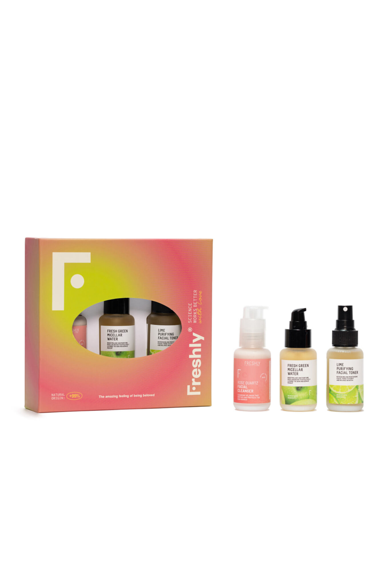 Freshly Cosmetics PACK Mini Cleanser Trio
